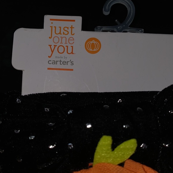 NWT. //Carter’s 2pc Baby Girl Headband Set pumpkin - Picture 3 of 4
